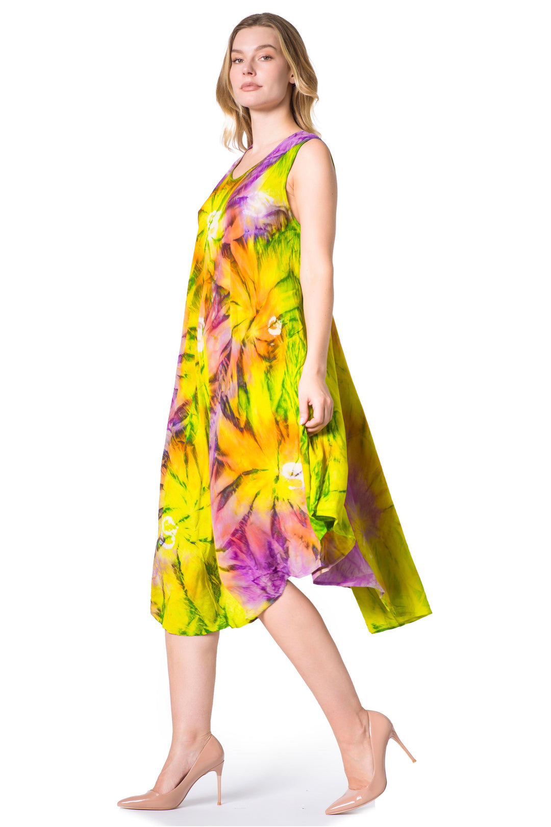 Sakkas Starlight Caftan Tank Dress / Cover Up