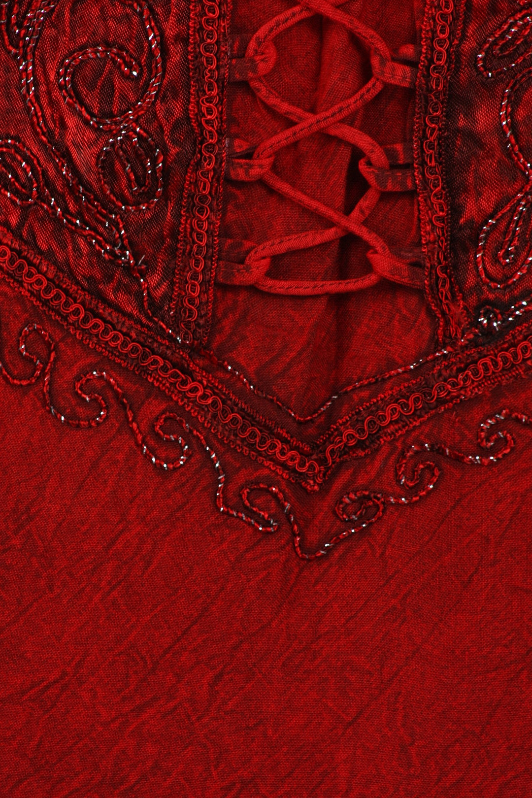 Sakkas Bridget Embroidered Renaissance Dress