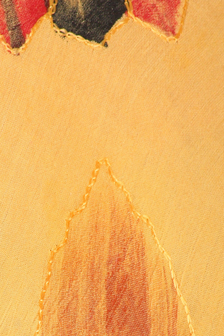 Sakkas Peacock Feather Caftan Dress / Cover Up