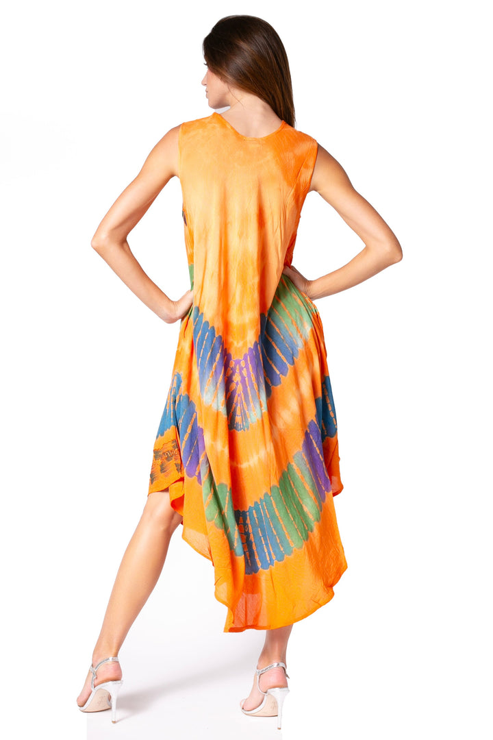Sakkas Tasanee Caftan Tank Dress / Cover Up