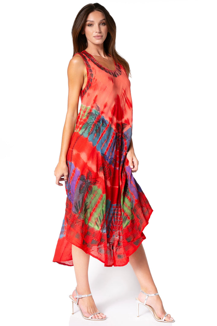 Sakkas Tasanee Caftan Tank Dress / Cover Up
