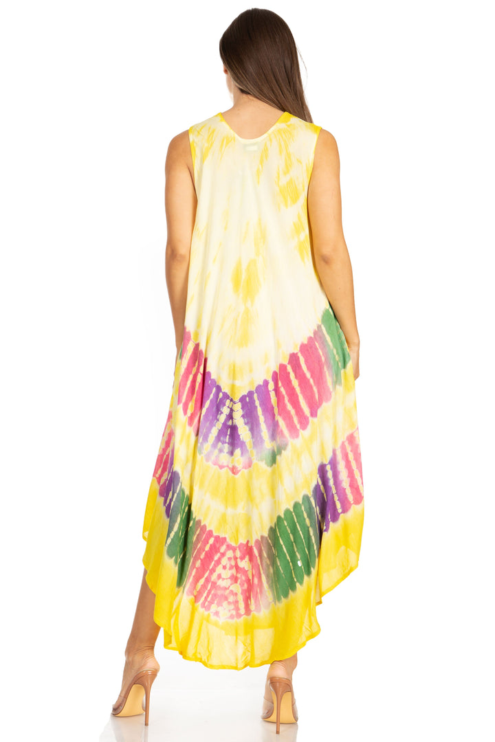 Sakkas Tasanee Caftan Tank Dress / Cover Up