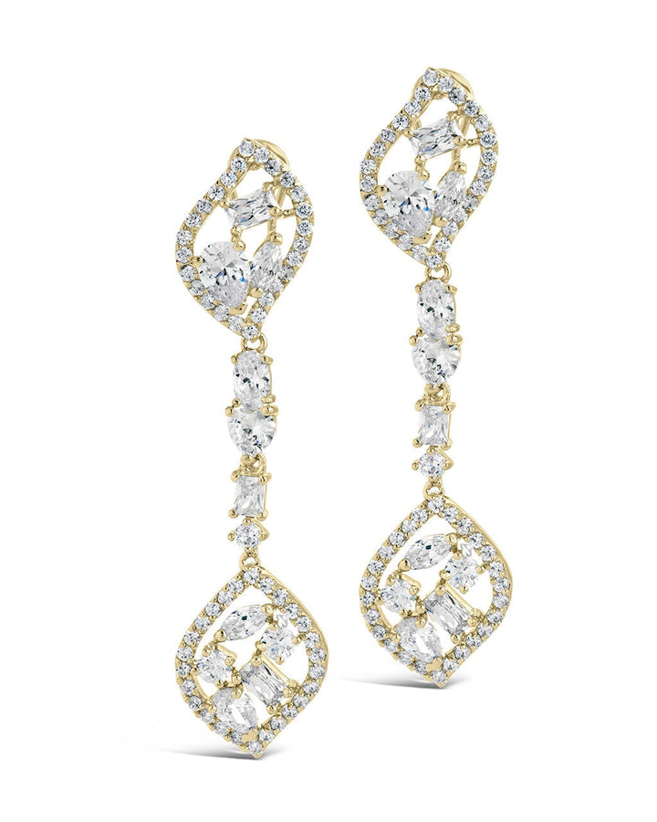 Mariah CZ Drop Earrings