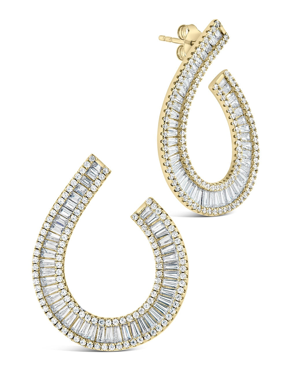 Yasmin CZ Statment Drop Earrings