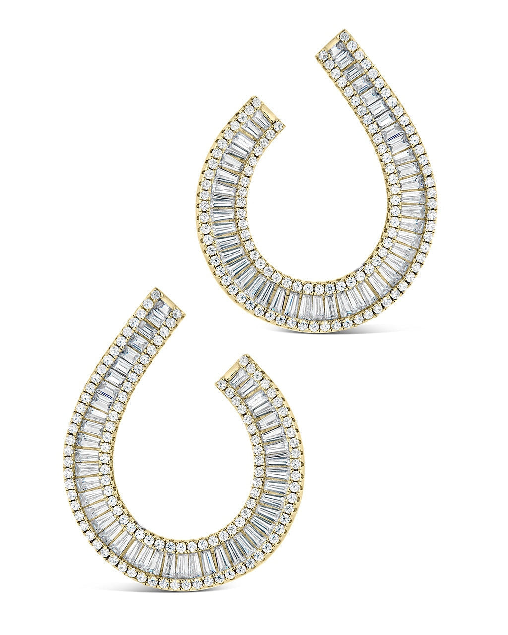 Yasmin CZ Statment Drop Earrings