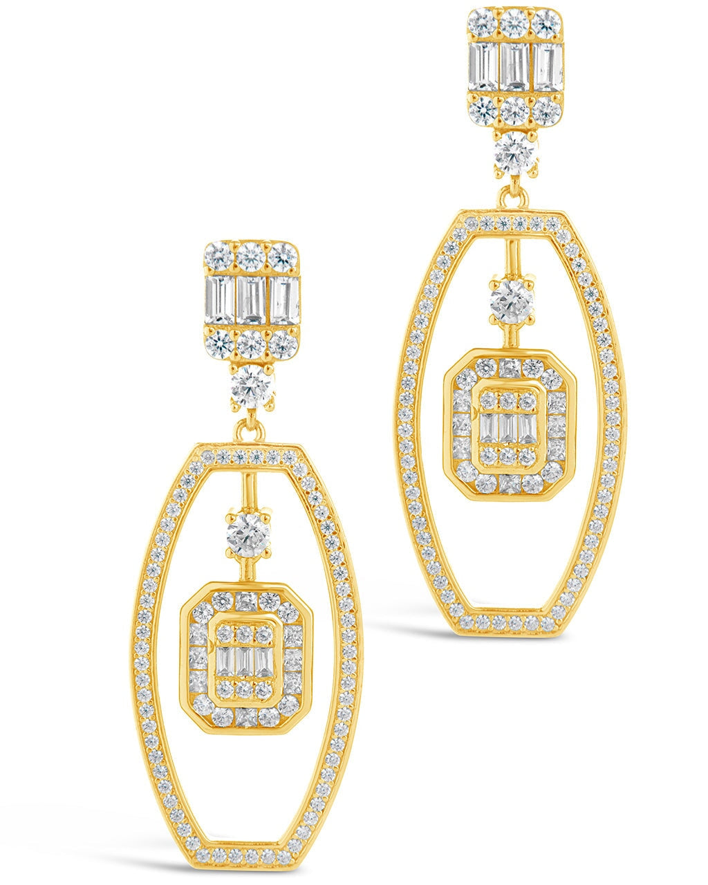 Kendall CZ Drop Earrings