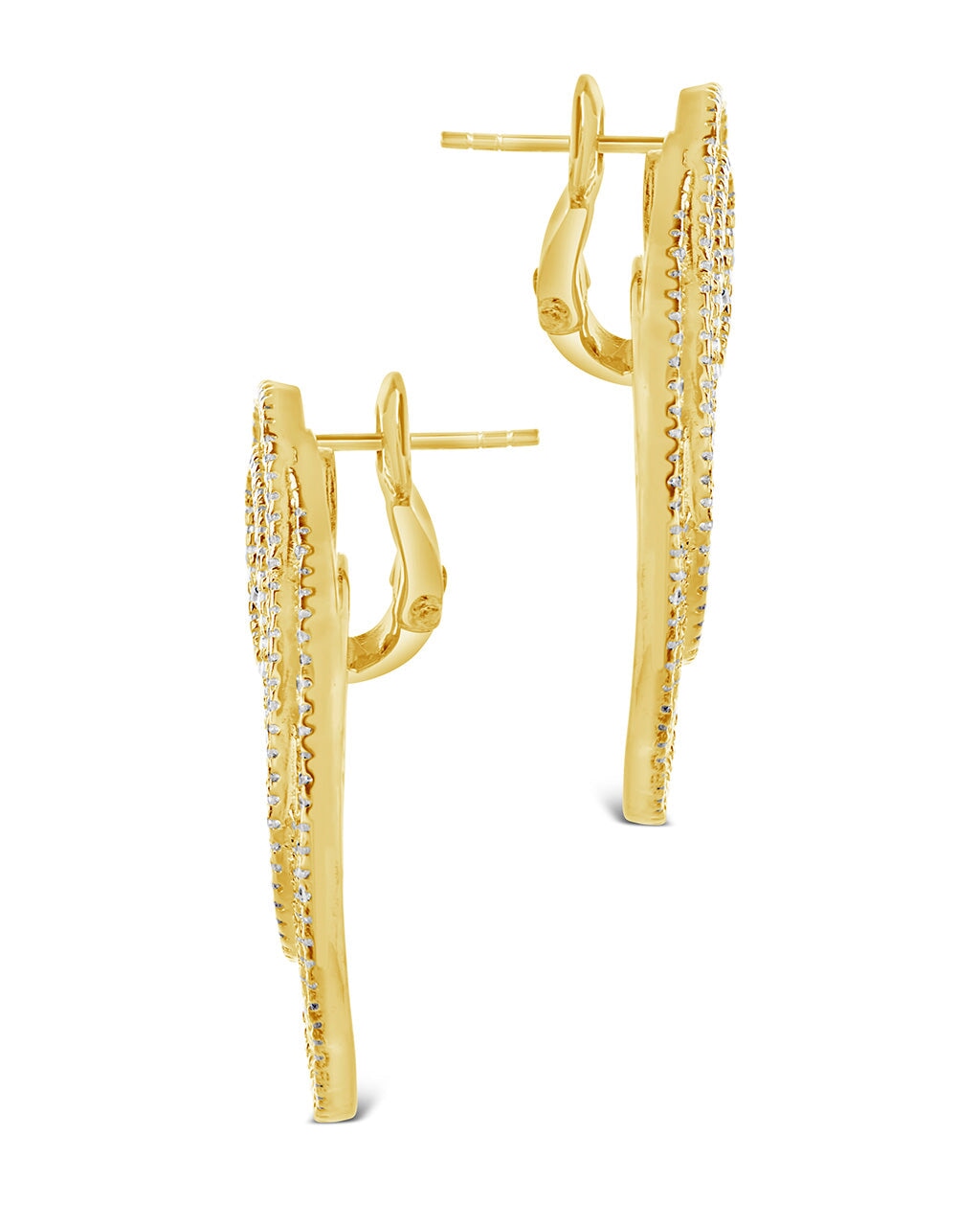 Arie CZ Statement Drop Earrings