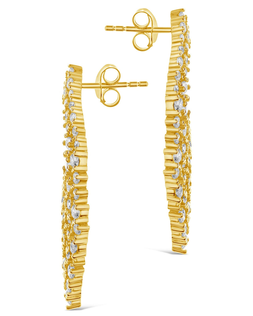 Priscilla CZ Statement Stud Earrings