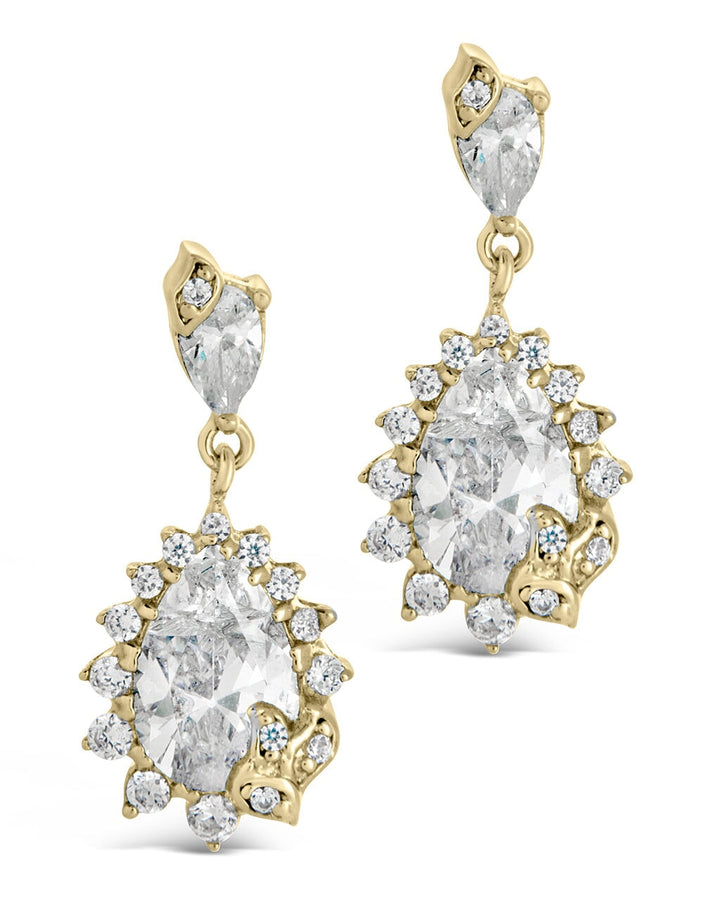 Sienna CZ Statement Stud Earrings