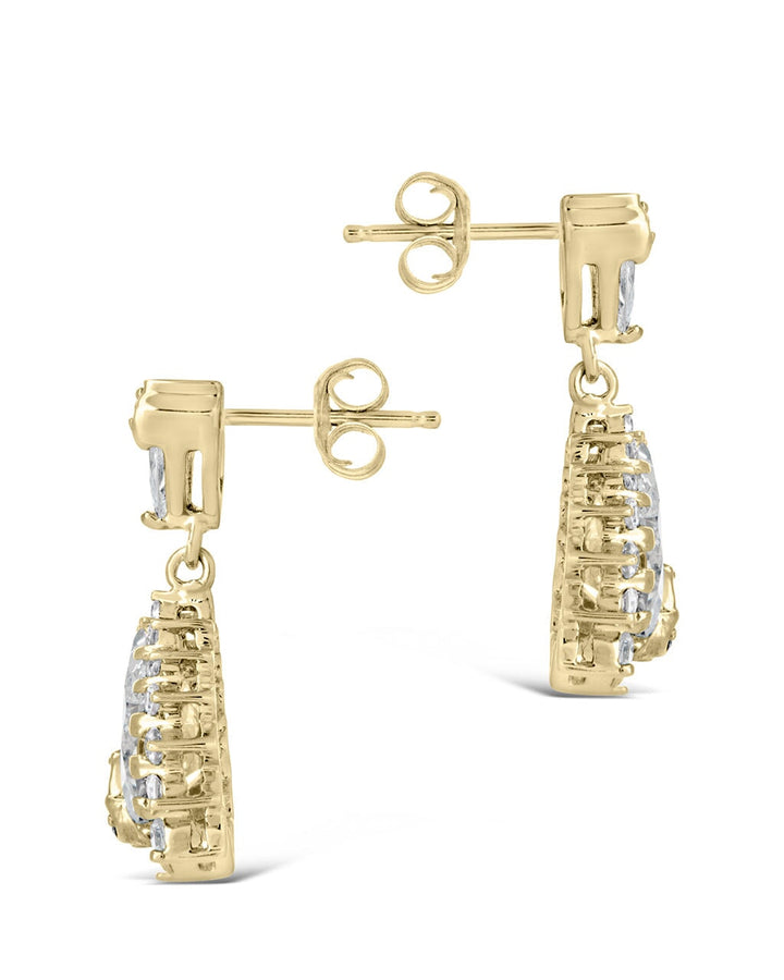 Sienna CZ Statement Stud Earrings