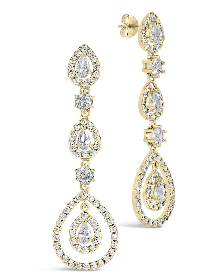 Meryl CZ Drop Earrings