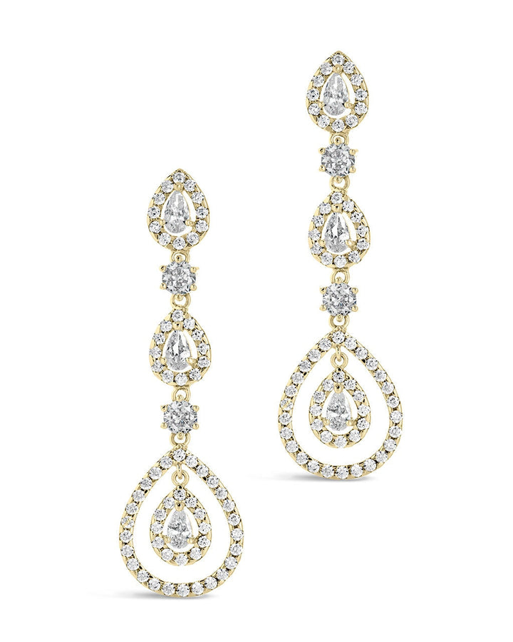 Meryl CZ Drop Earrings