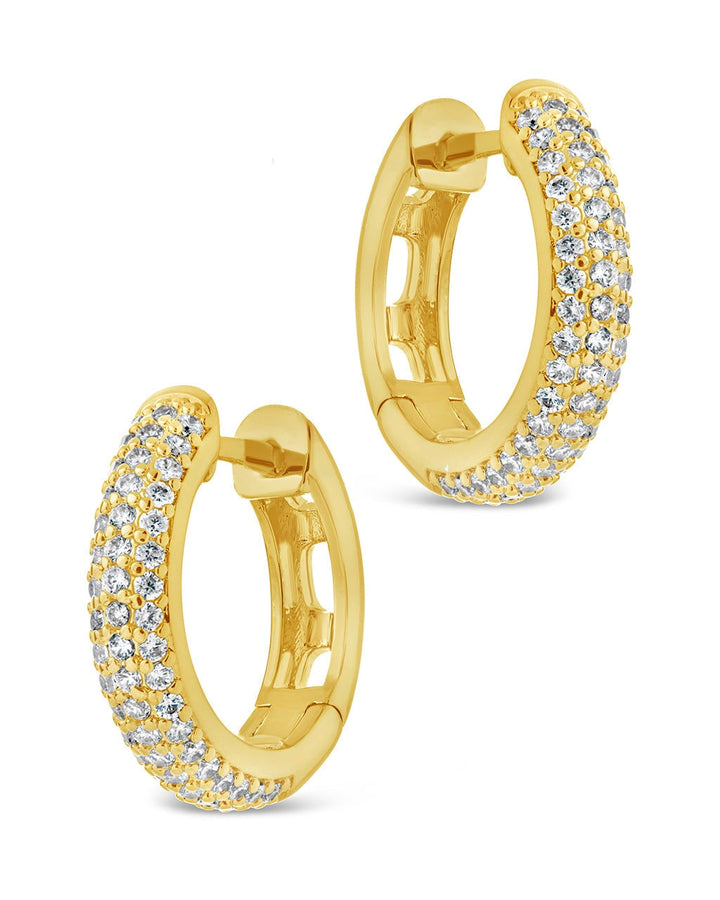 Raquel CZ Micro Hoop Earrings