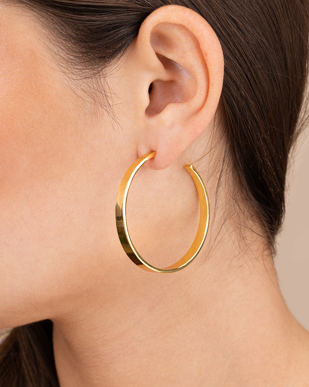 Graduating Hoop Earrings