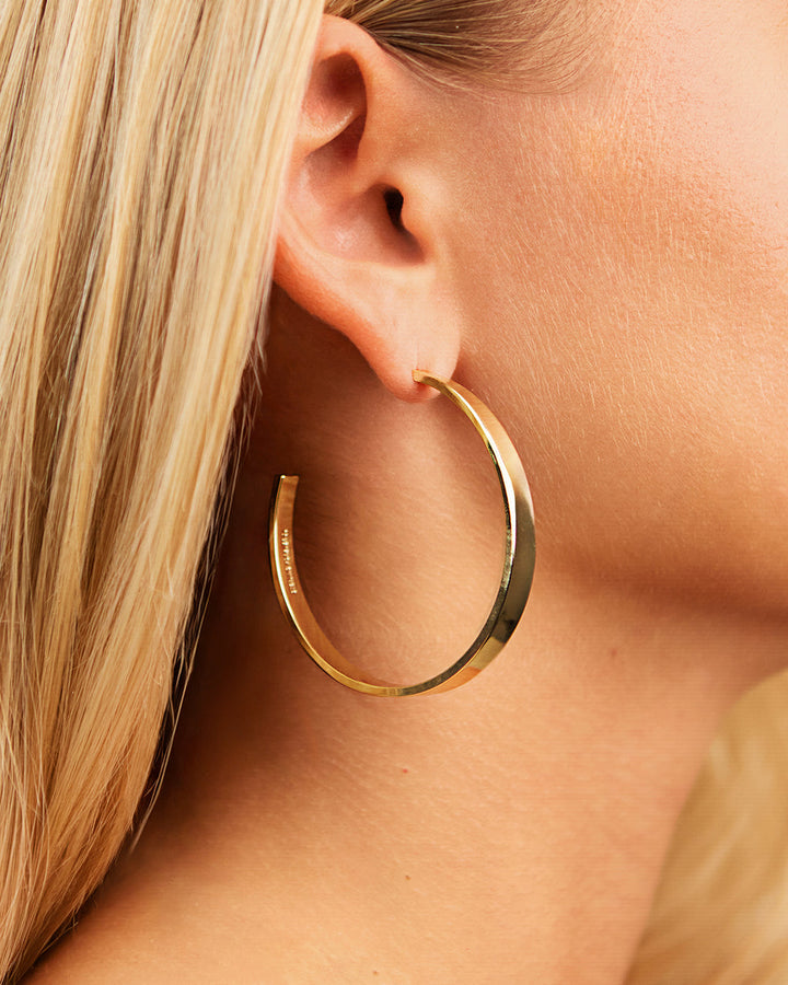 Graduating Hoop Earrings