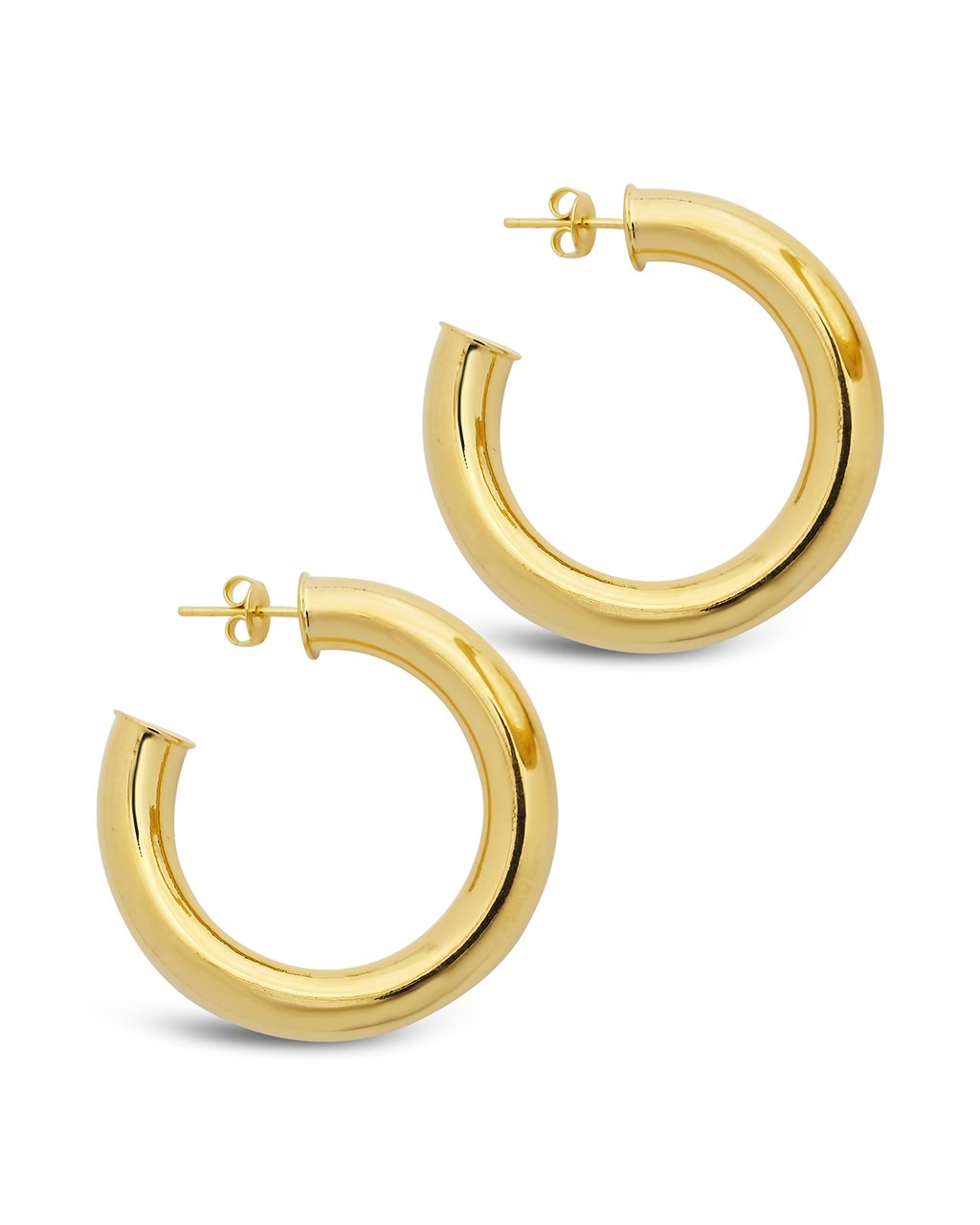 Thick Hollow Hoops