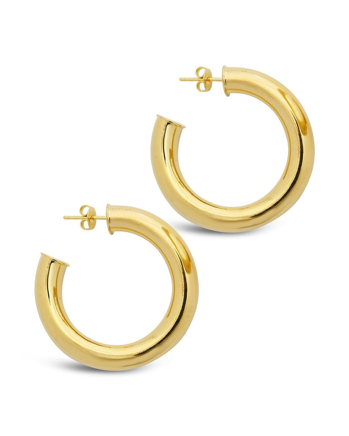 Thick Hollow Hoops