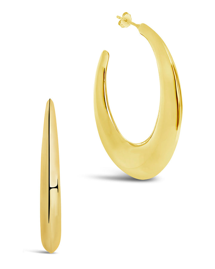 Trixie Tube Hoop Earrings