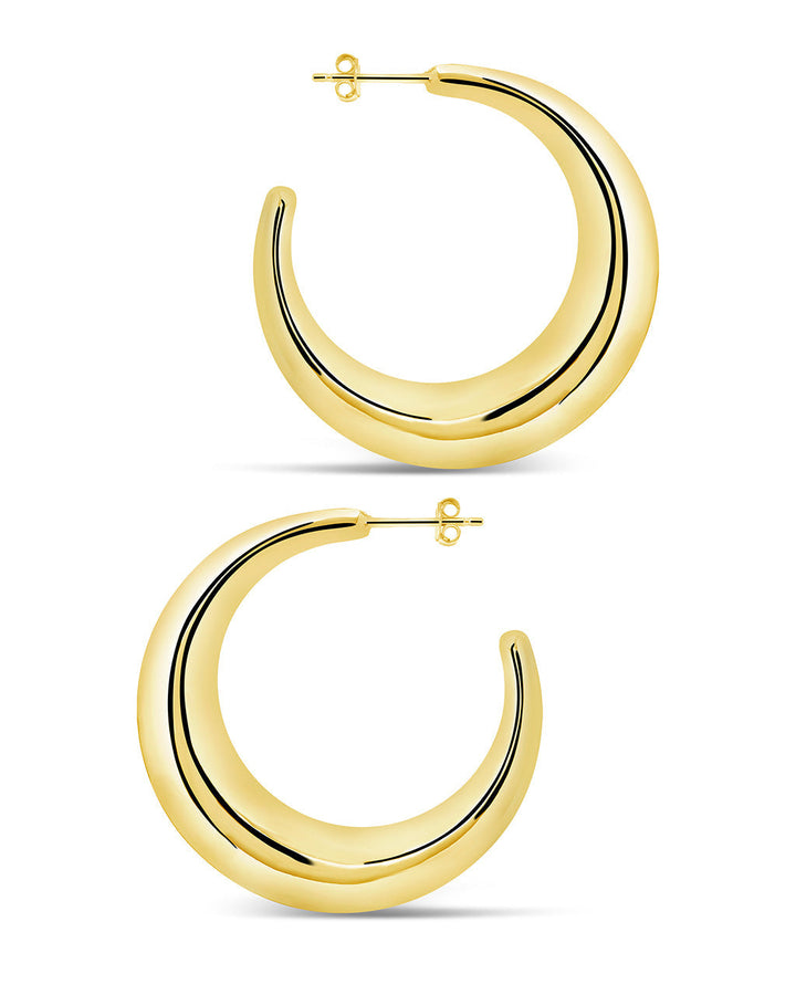 Trixie Tube Hoop Earrings