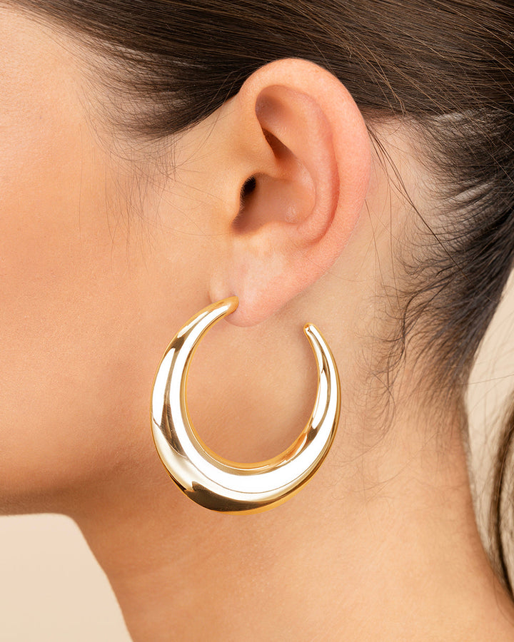 Trixie Tube Hoop Earrings