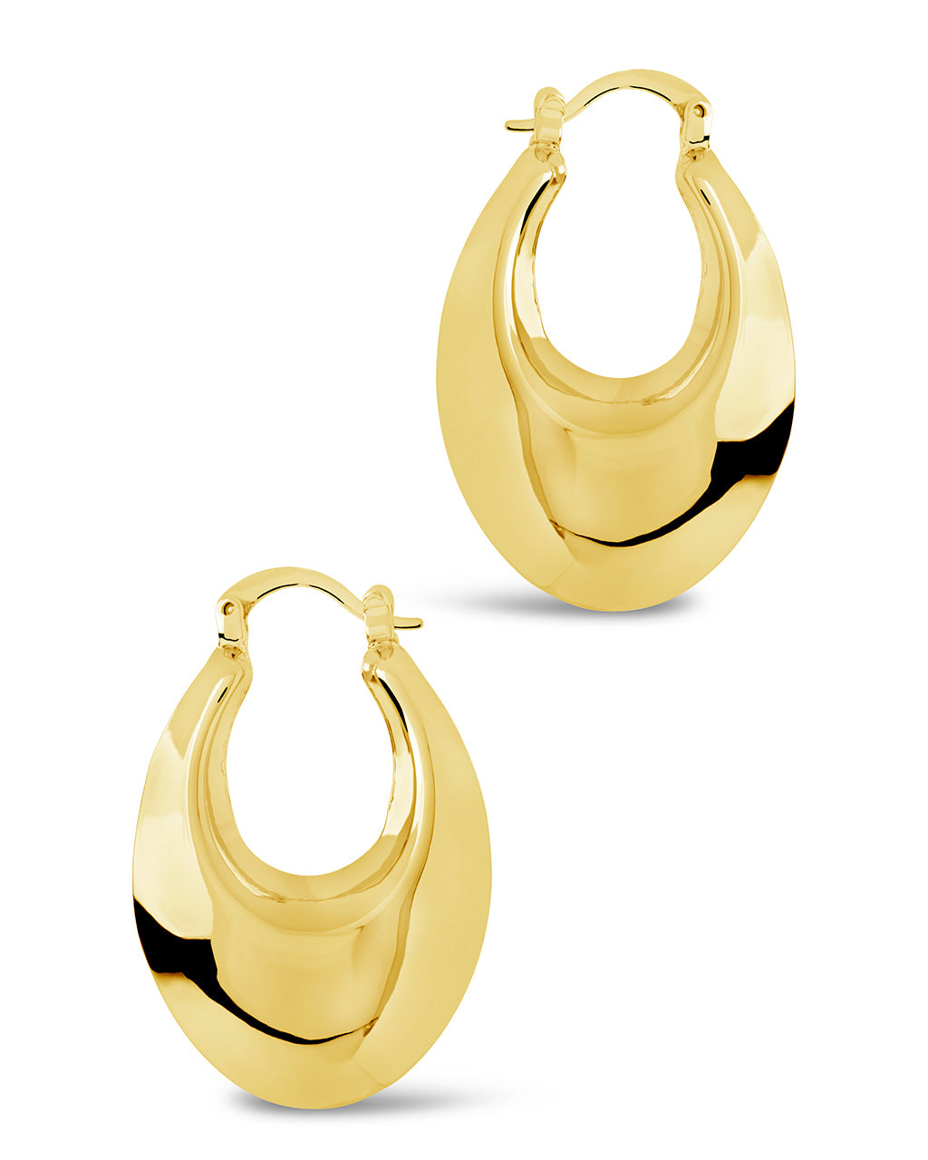 Capri Tube Hoop Earrings