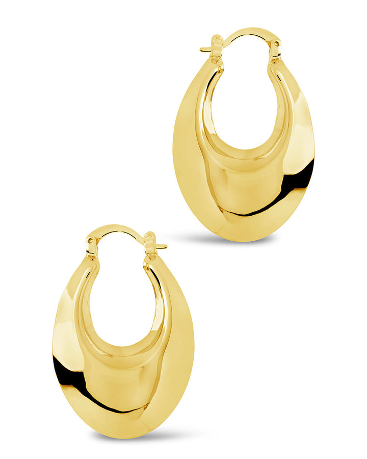 Capri Tube Hoop Earrings