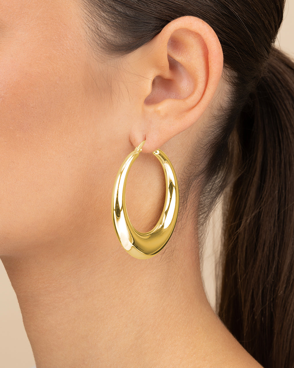 Kali Tube Hoop Earrings