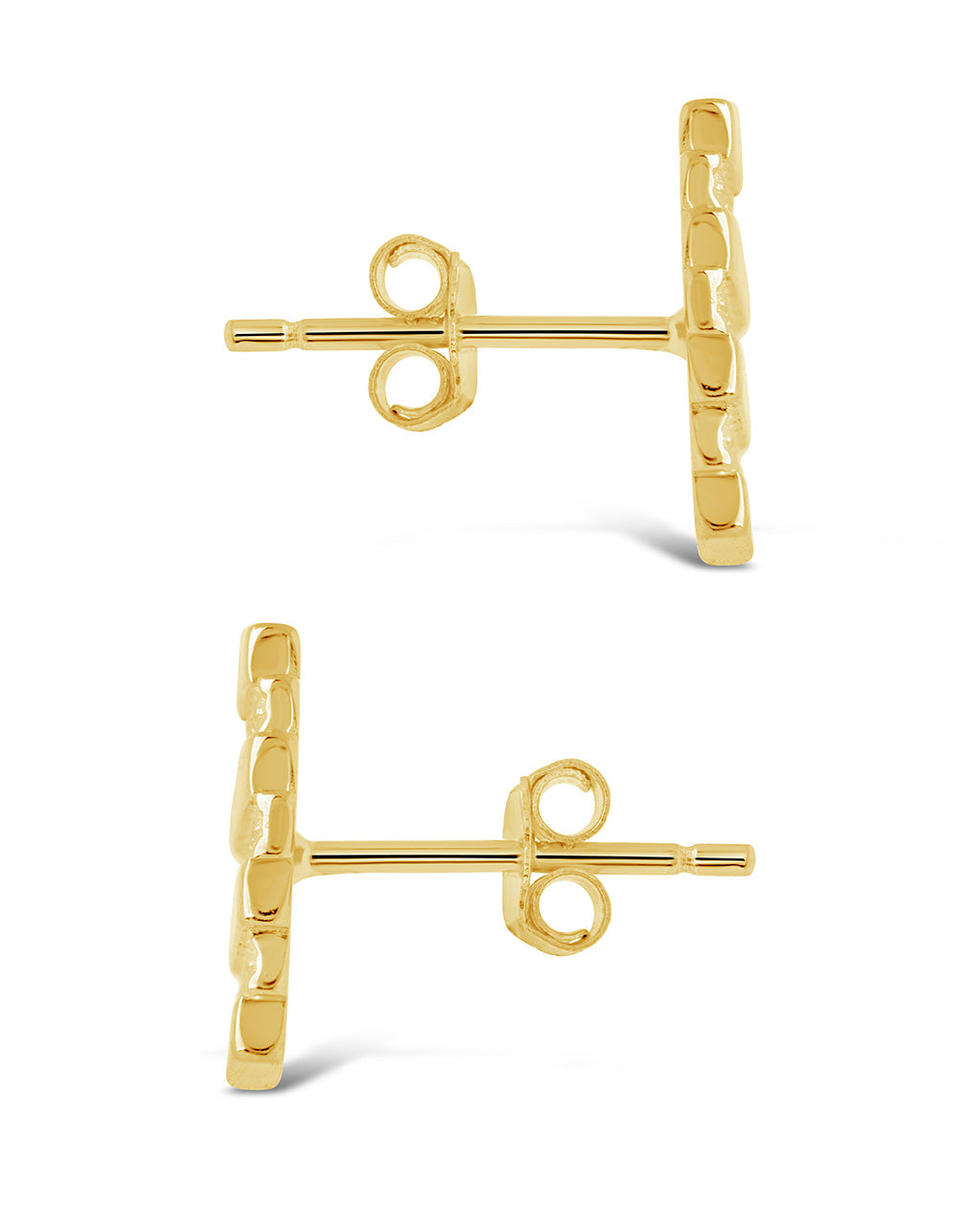 Sezia Textured Stud Earrings