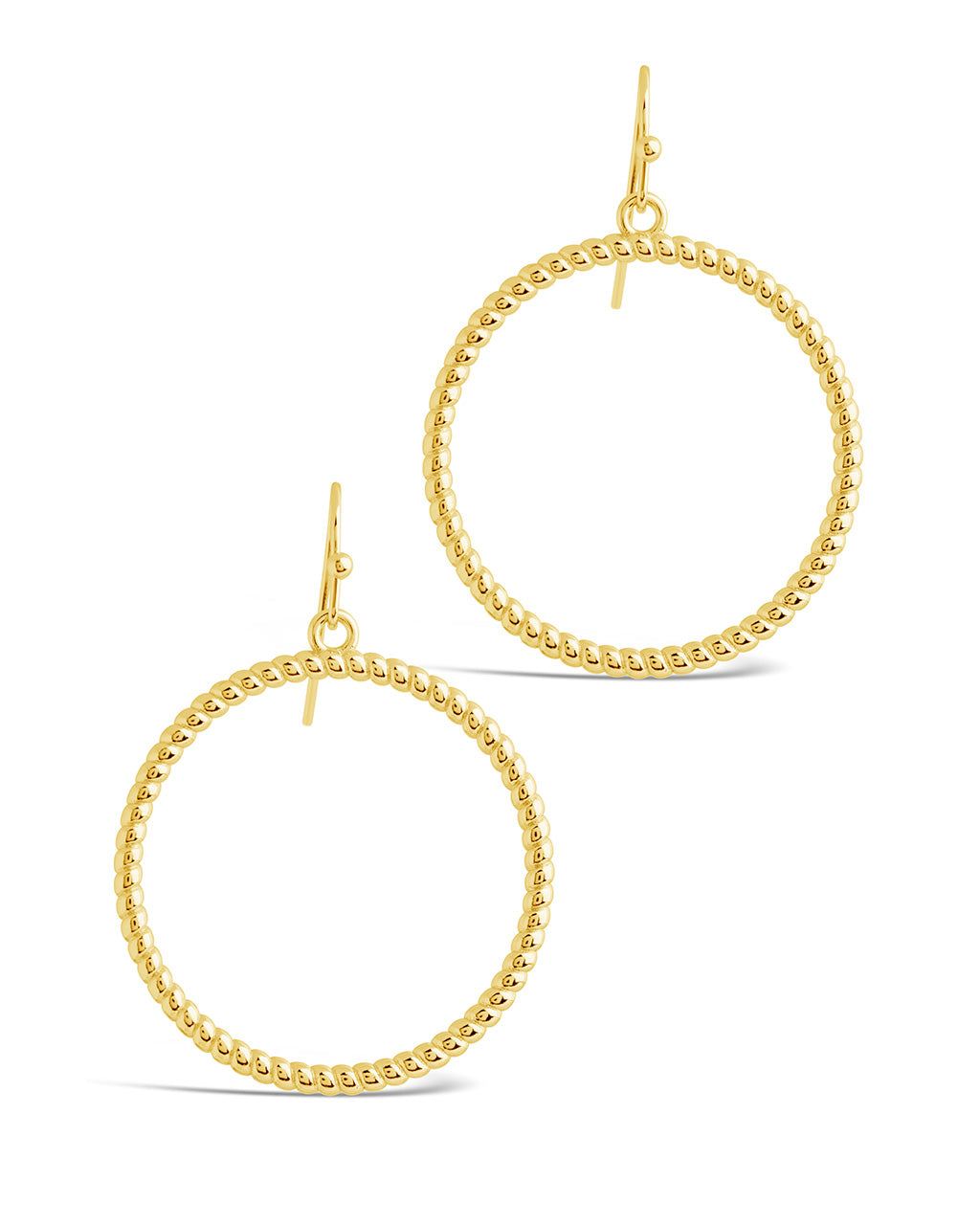 Terina Circle Dangle Earrings