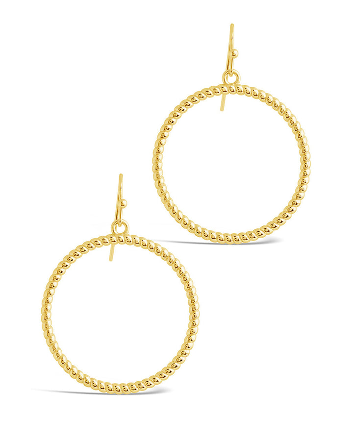 Terina Circle Dangle Earrings
