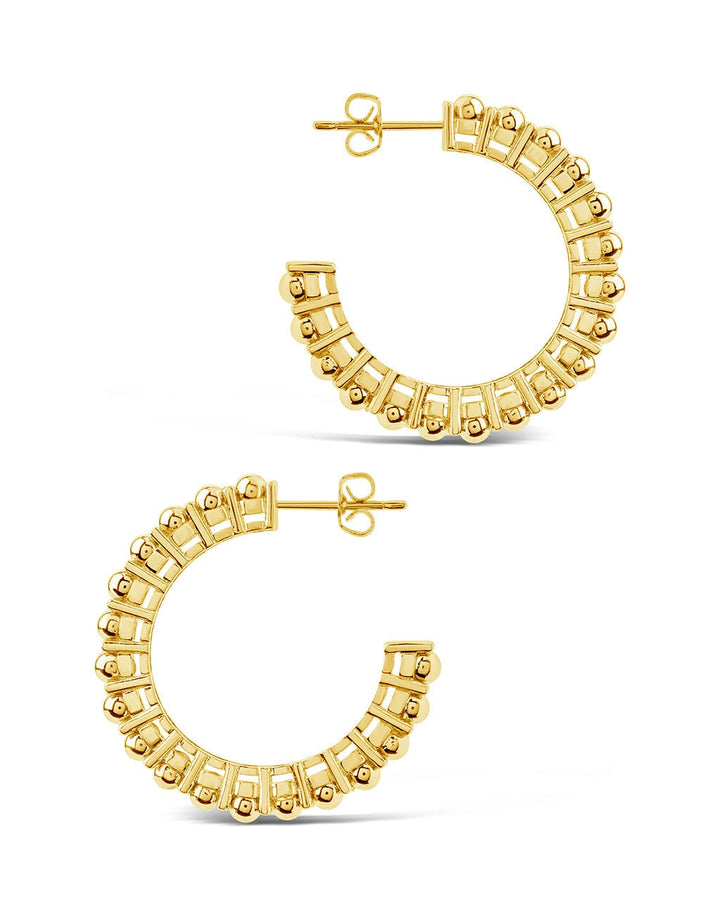 Kit Bubble Polished Hoop Earrings