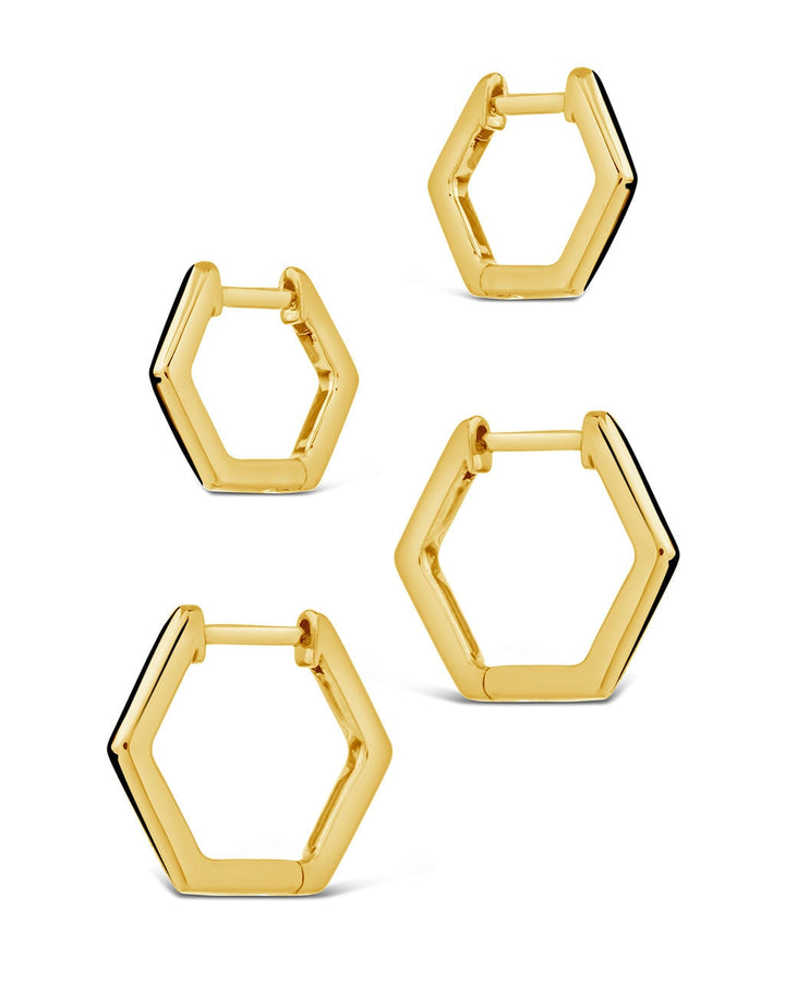 Emmy Geometric Hoop Earring Set of 2