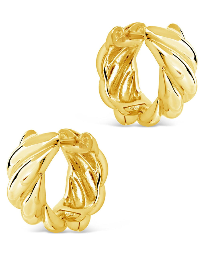 Bailey Twist Micro Hoop Earrings