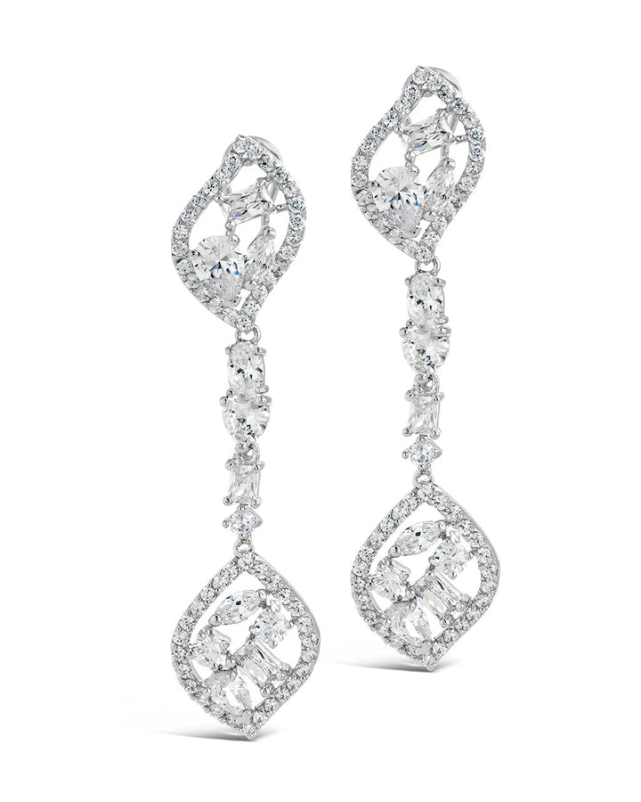 Mariah CZ Drop Earrings