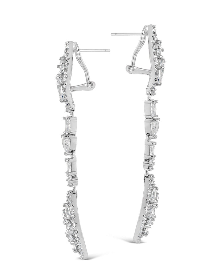 Mariah CZ Drop Earrings