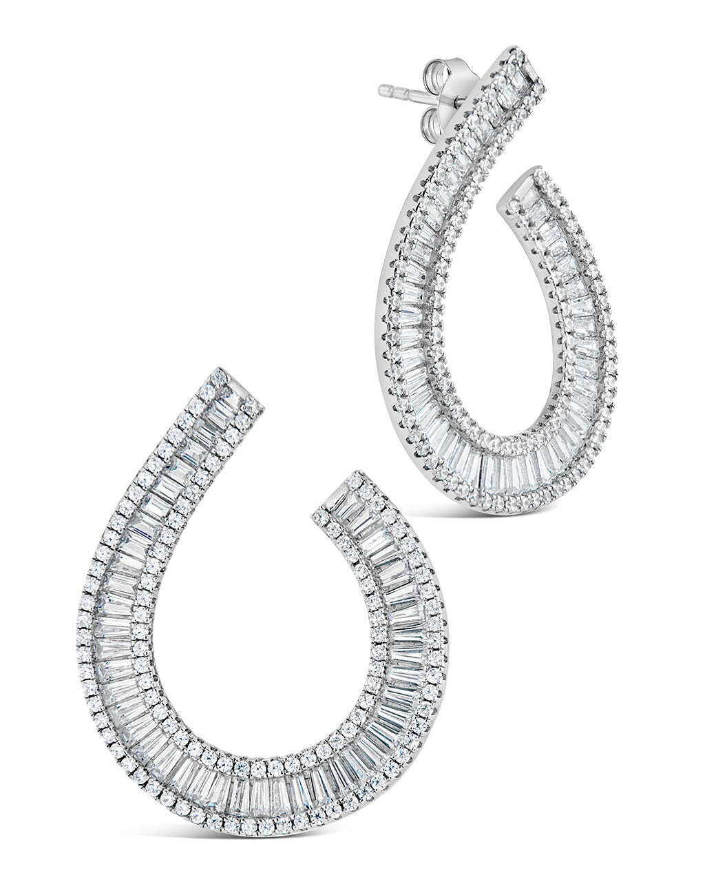 Yasmin CZ Statment Drop Earrings