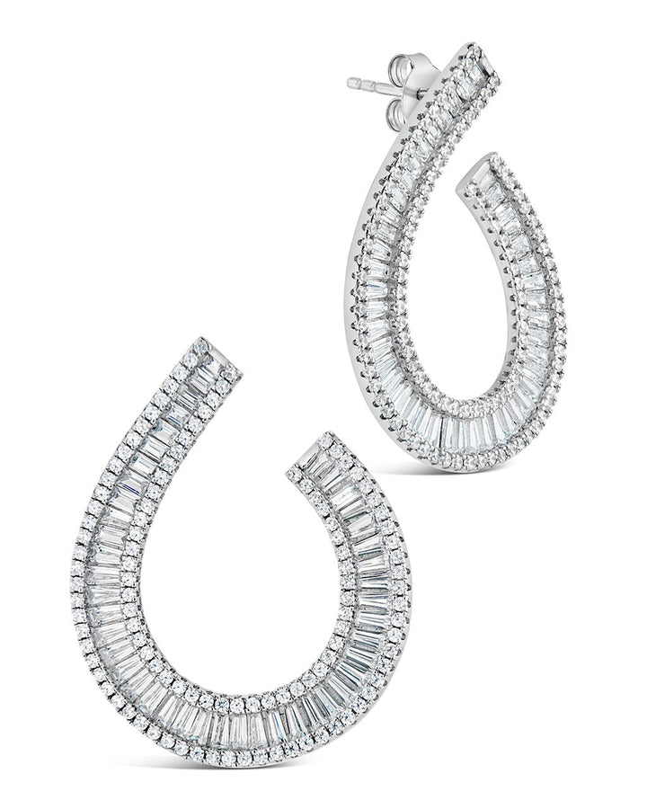 Yasmin CZ Statment Drop Earrings