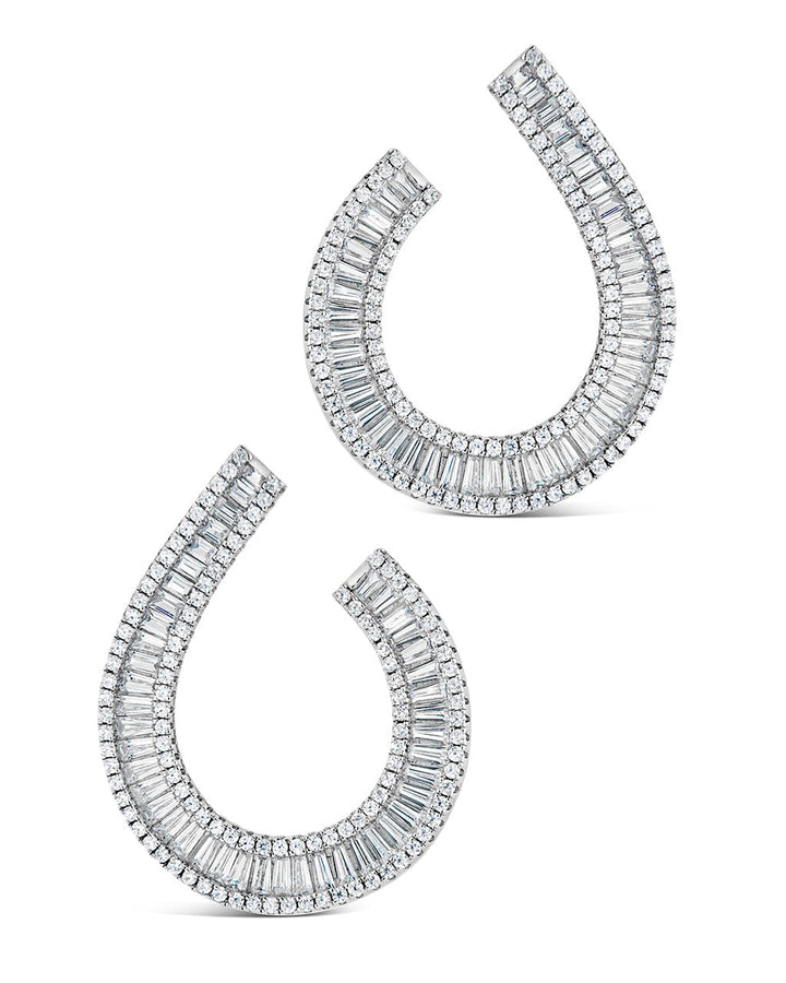 Yasmin CZ Statment Drop Earrings