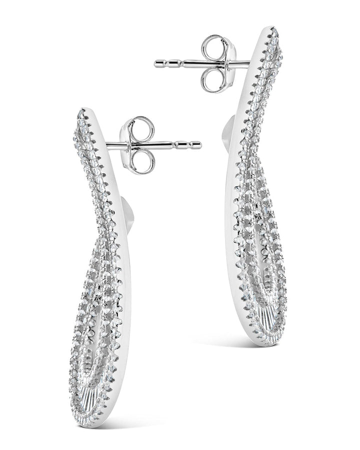 Yasmin CZ Statment Drop Earrings
