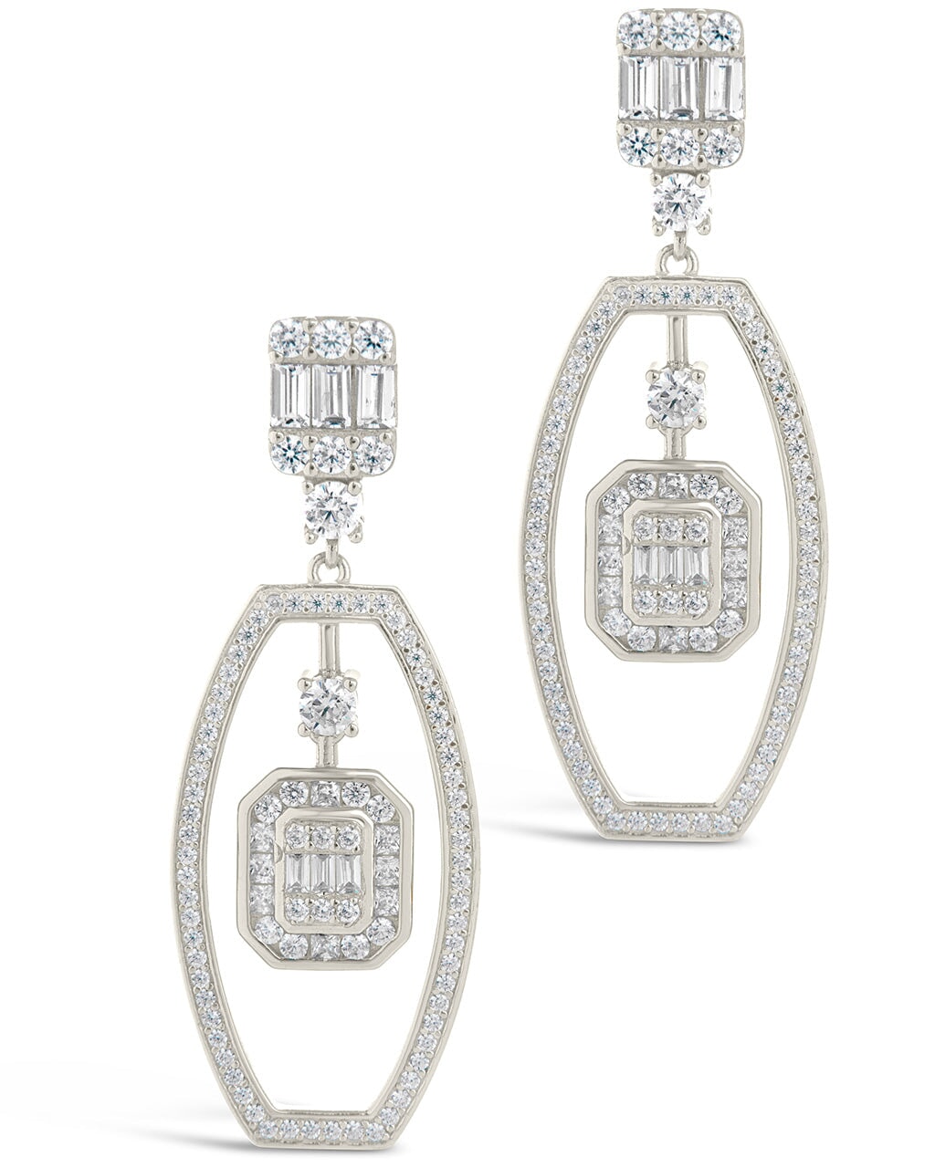 Kendall CZ Drop Earrings