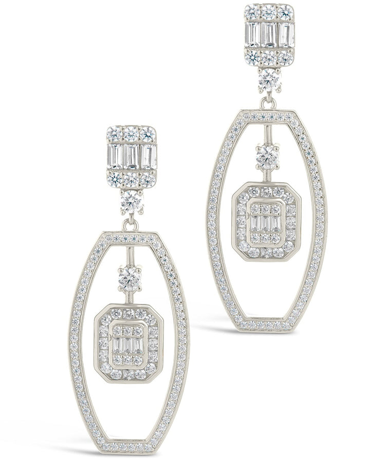 Kendall CZ Drop Earrings