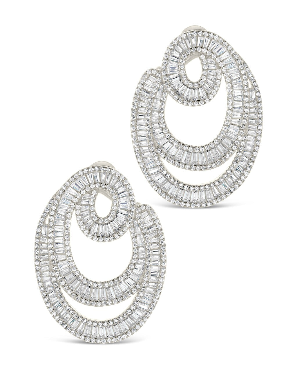Arie CZ Statement Drop Earrings