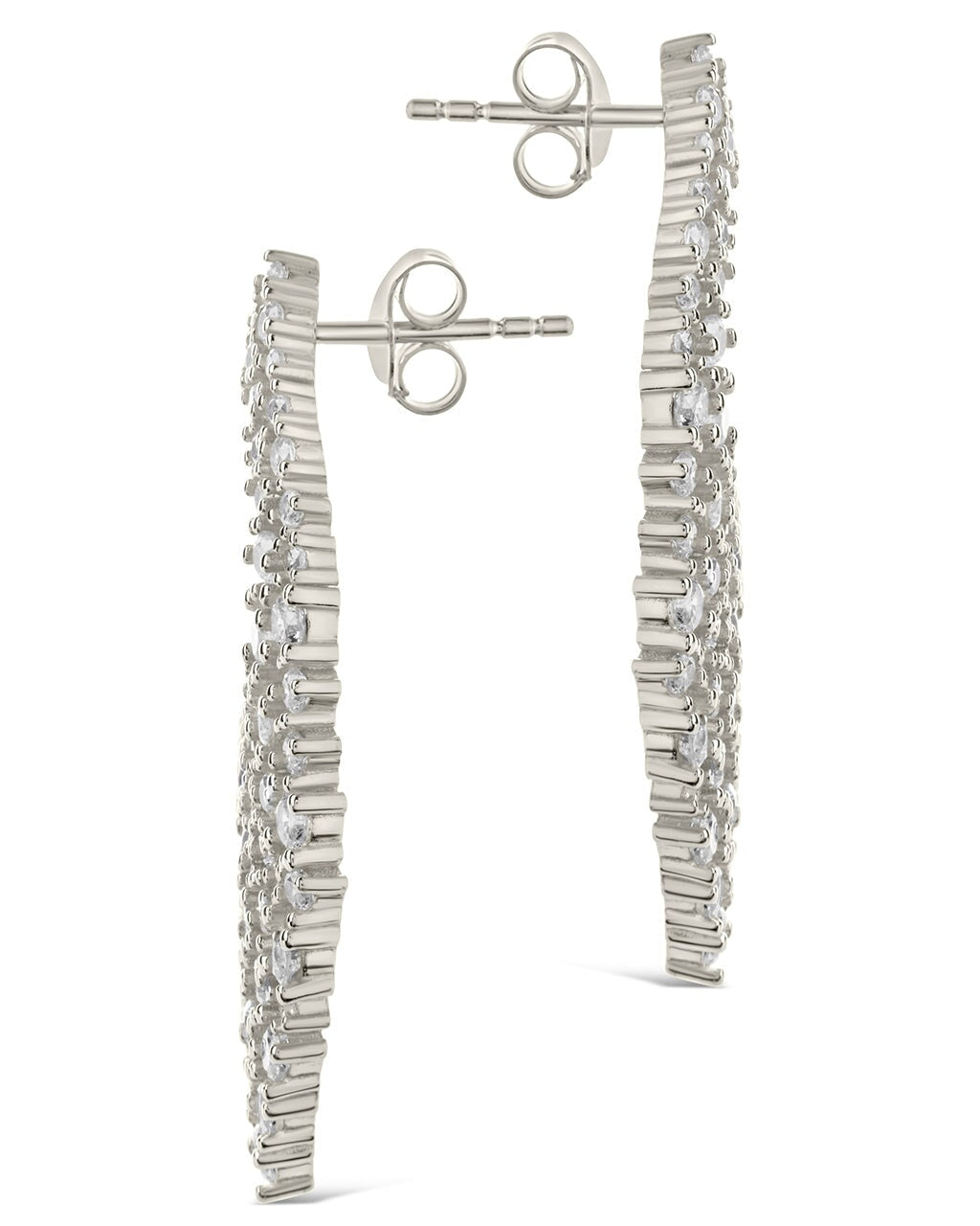 Priscilla CZ Statement Stud Earrings