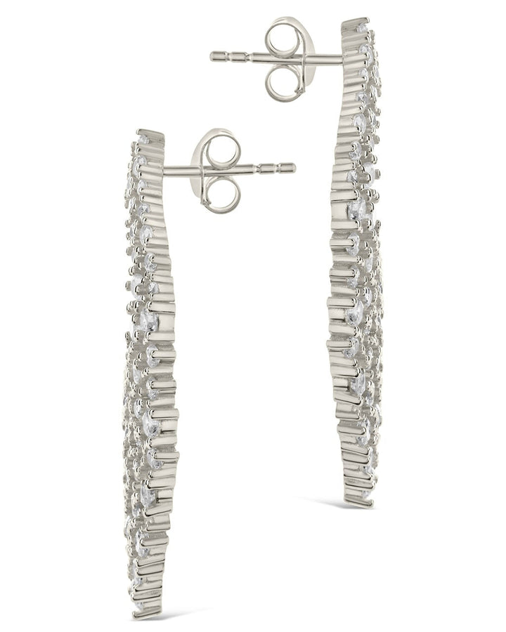 Priscilla CZ Statement Stud Earrings