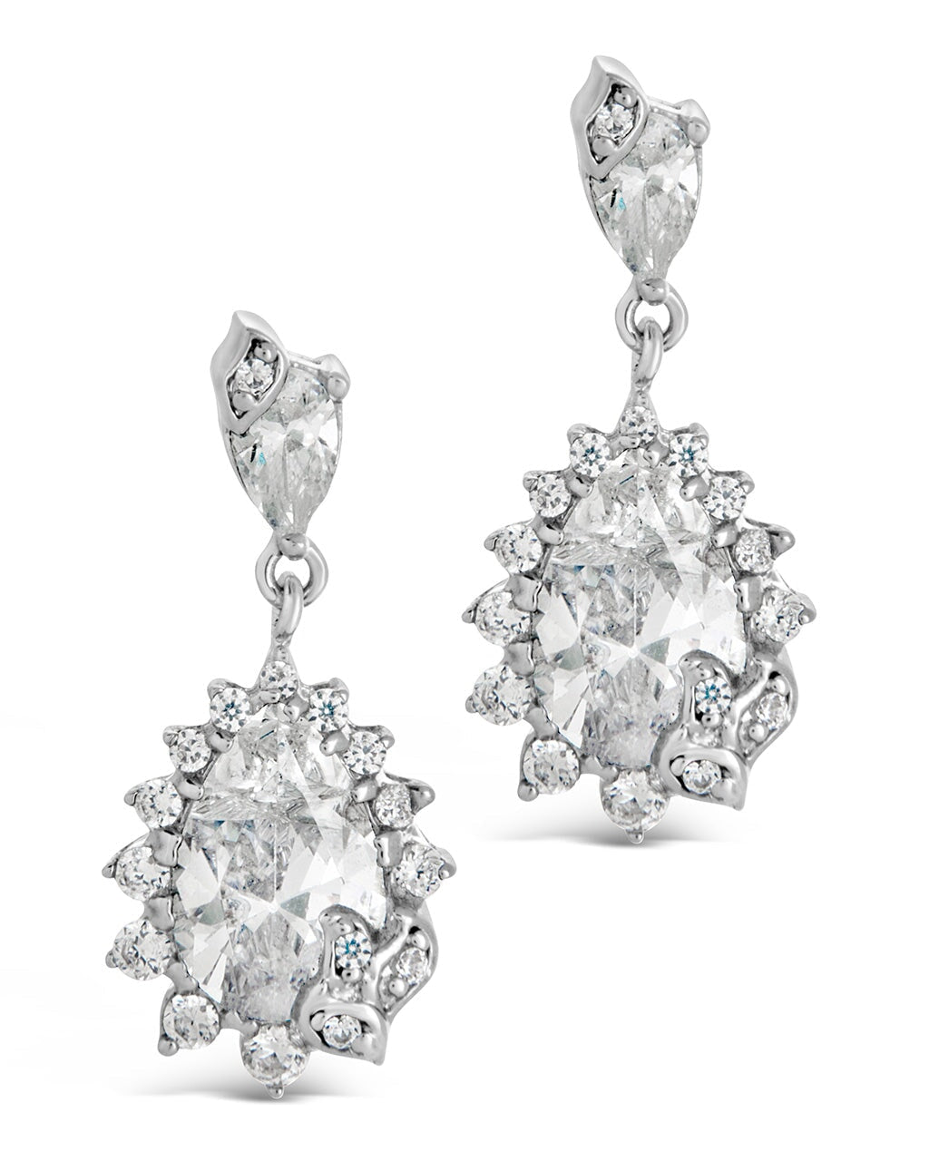 Sienna CZ Statement Stud Earrings