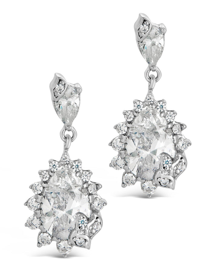 Sienna CZ Statement Stud Earrings