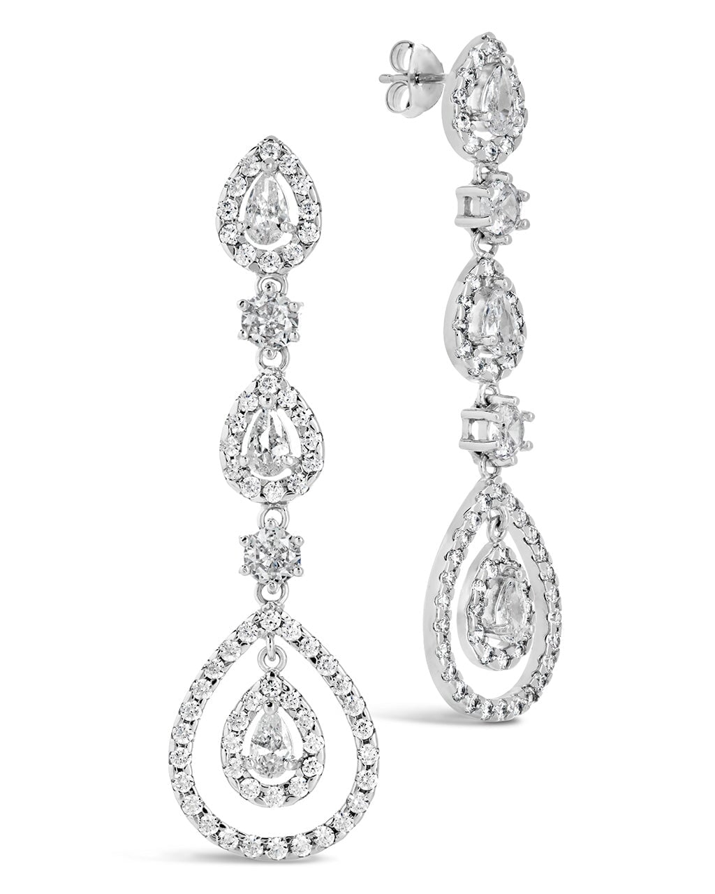 Meryl CZ Drop Earrings