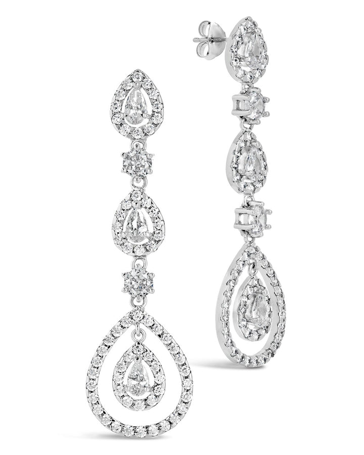 Meryl CZ Drop Earrings