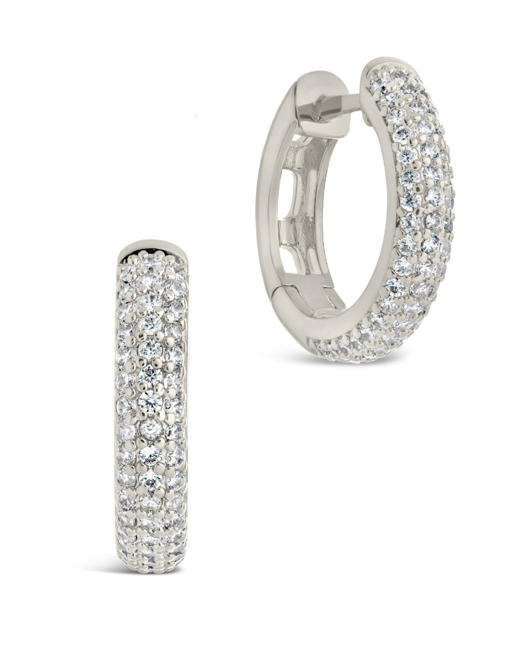 Raquel CZ Micro Hoop Earrings