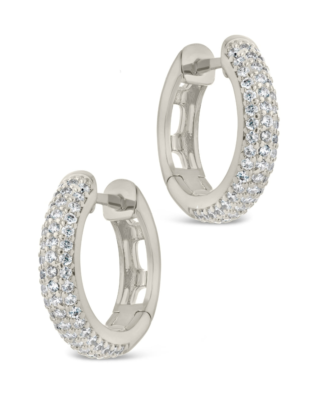 Raquel CZ Micro Hoop Earrings